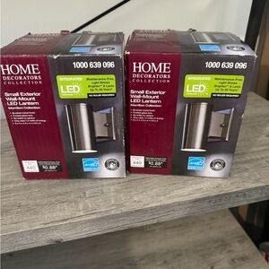 Home Decorators Collection Wall-Mount LED Lantern